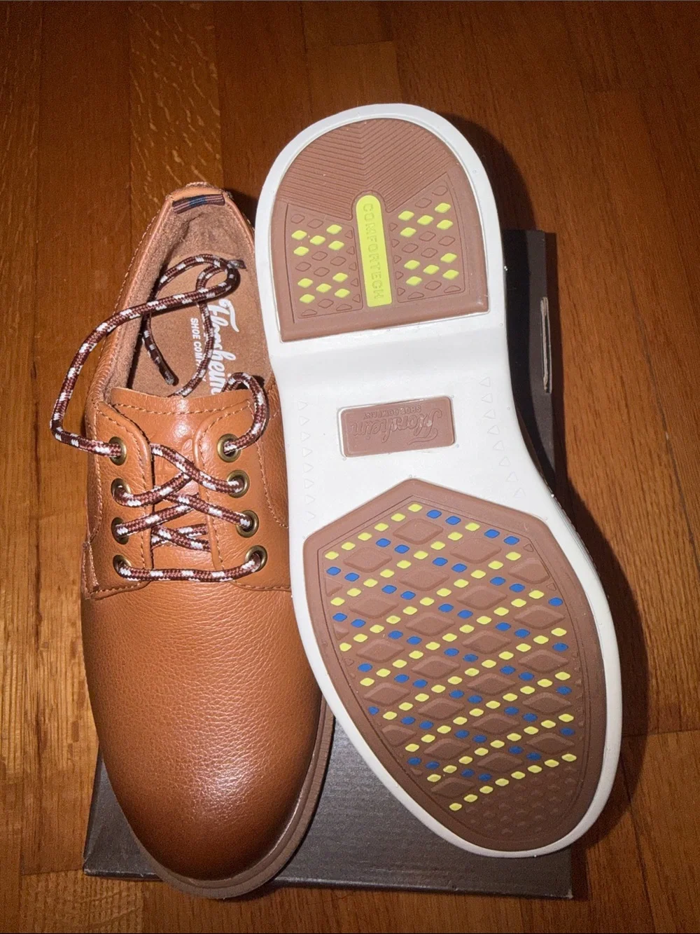Florsheim Chukka Boots in Cognac Brown